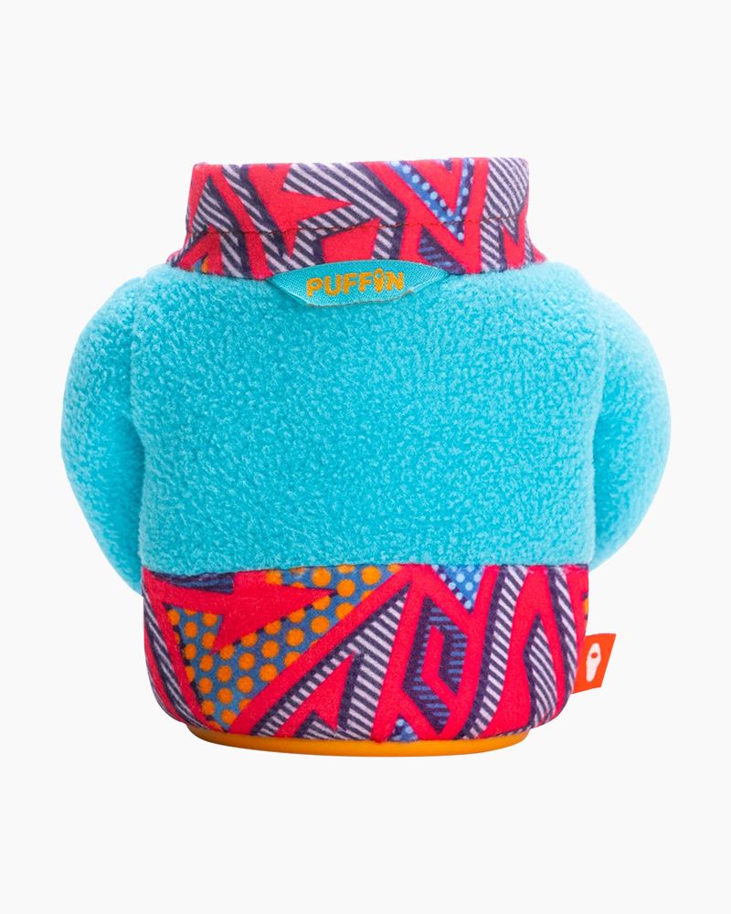 Puffin The Fleece Can Cooler in Totally Teal