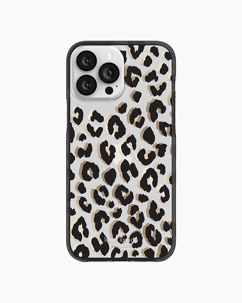 kate spade new york Black Leopard iPhone 12 Pro Max/13 Pro Max Case | The  Paper Store