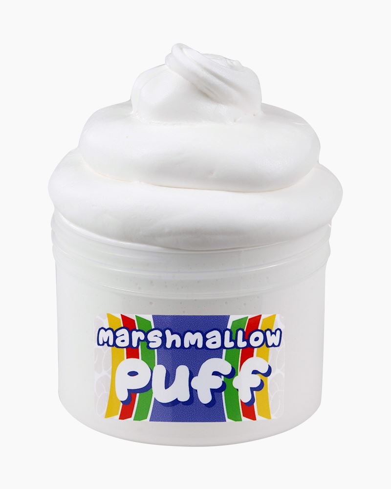 Dope Slimes Marshmallow Puff Butter Slime - Developmental Toys