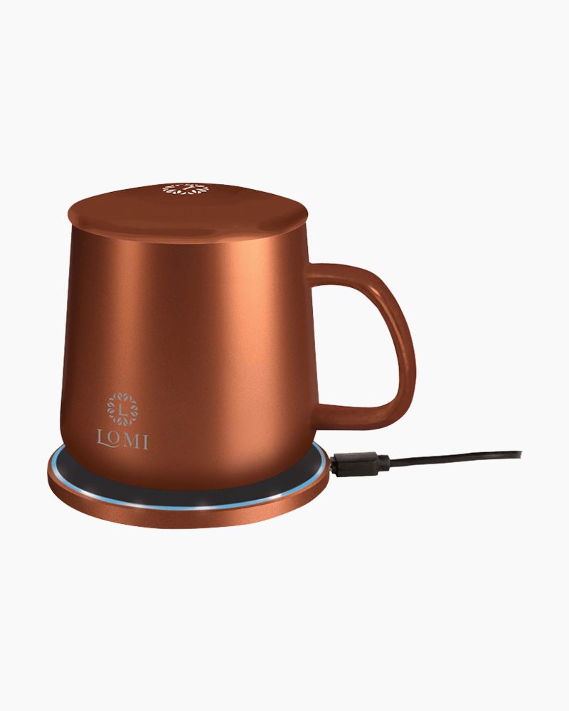 Lomi Closeout! Smart Mug Warmer & Wireless Charging Pad - Black