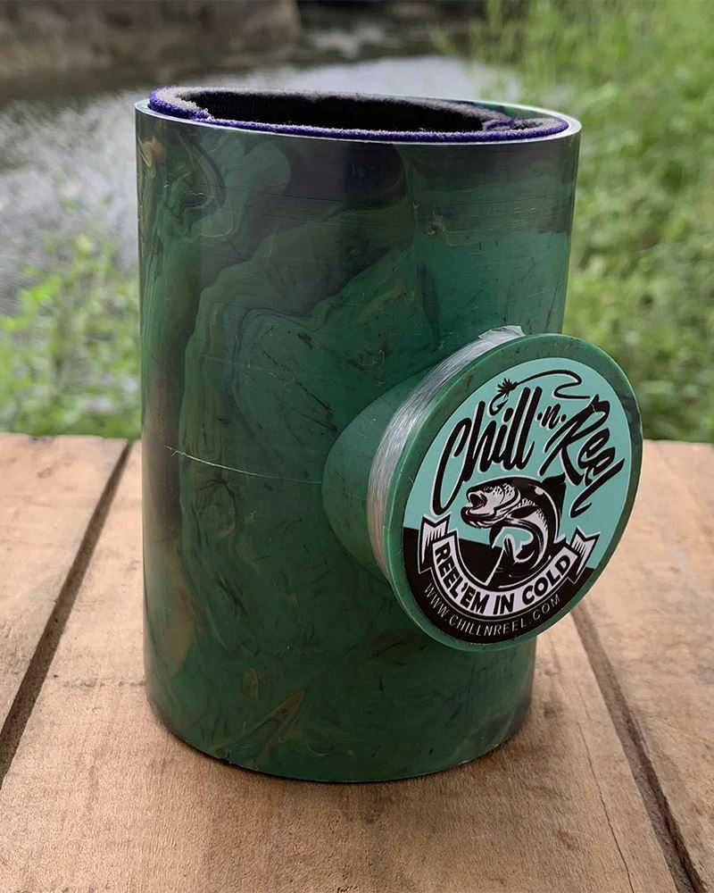 Chill-N-Reel Original Chill-N-Reel Fishing Can Cooler in Camo
