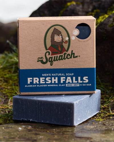 Dr. Squatch Natural Bar Soap FOREST Expanded Pack For Men's, Wood Barrel  Bourbon, Birchwood Breeze, …See more Dr. Squatch Natural Bar Soap FOREST
